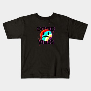 Sad multicolour smile Kids T-Shirt